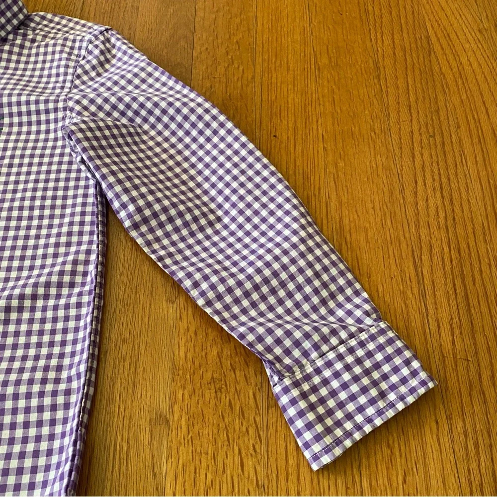 Ralph Lauren Boys Gingham Long Sleeve Shirt